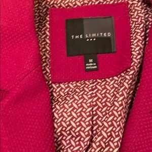 Limited hot pink blazer size M
